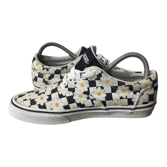 VANS Womens Flower Print sneakers Size 7.5 Ol Skool - Picture 6 of 8